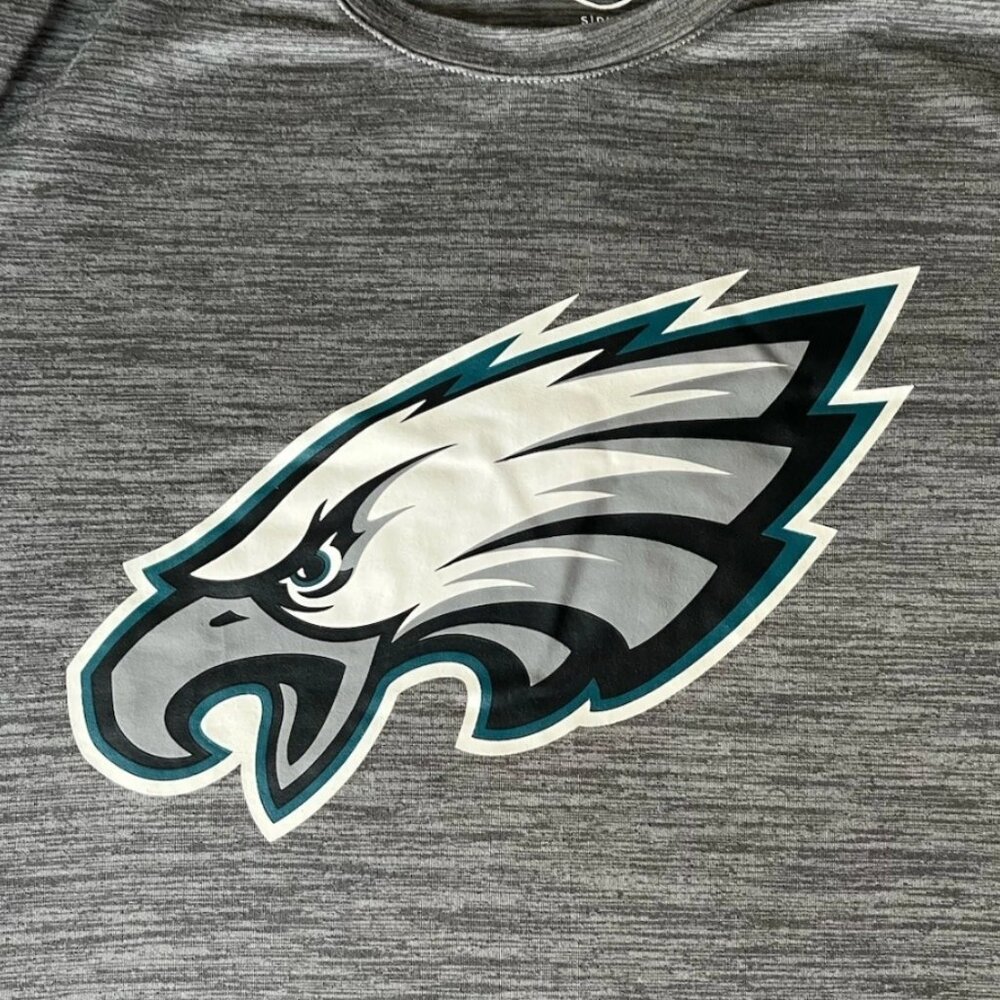 Philadelphia Eagles ‘47 Brand Gray T Shirt Small NFL Football Logo Graphic Tee - Picture 2 of 7
